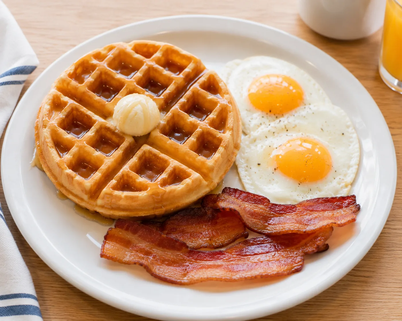 Waffles Menu